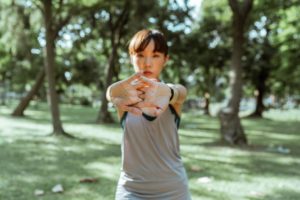 筋トレをするモチベーションが上がらない女性